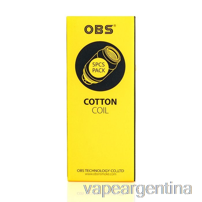 Bobinas De Repuesto Obs Cube Mini 1.2ohm N1 Bobina Kanthal Vape Argentina